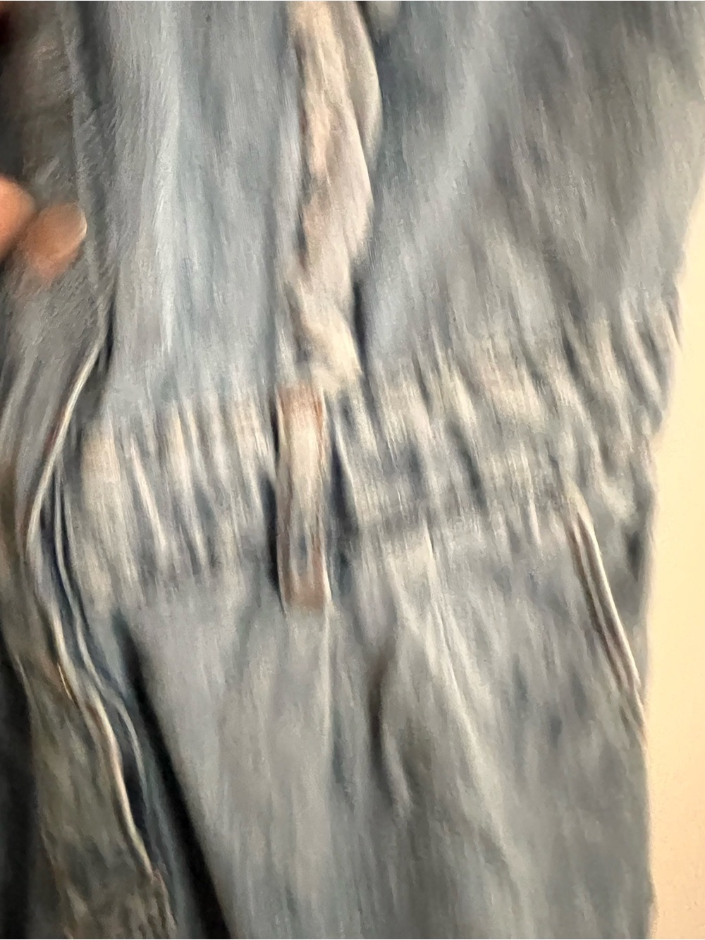 Zara Light Blue Denim Jumpsuit - Picture 6 of 8